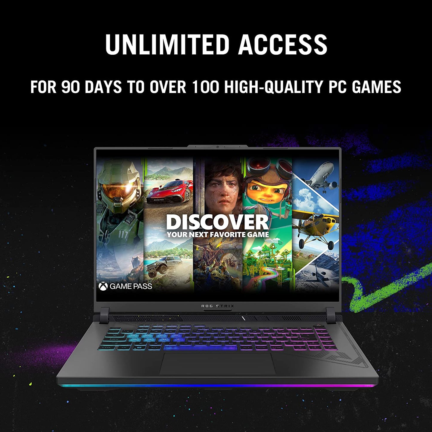 ASUS ROG Strix G16 Gaming Laptop, 16” 16:10 FHD 165Hz Display, NVIDIA® Geforce RTX™ 4060, Intel Core I7-13650Hx, 16GB DDR5, 1TB Pcie Gen4 SSD, Wi-Fi 6E, Windows 11, G614JV-AS74