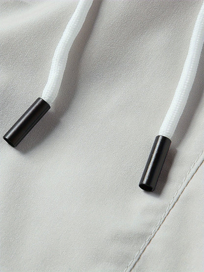 Տղամարդկանց ուղիղ ոտքերով վազող, սովորական գոտկատեղով բարակ սպորտային տաբատ գարնանային ամառ