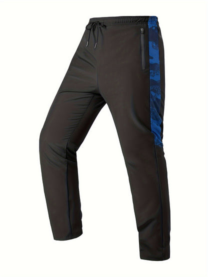 Տղամարդու կոստյում, առօրյա, նորաձև սպորտային հագուստ, երկար թևքով բաճկոն, գործված գլխարկով բաճկոն, սպորտային երկար տաբատ, տղամարդու գործված խոնավությունը կլանող երկար տաբատ, քրտինքը դիմացկուն