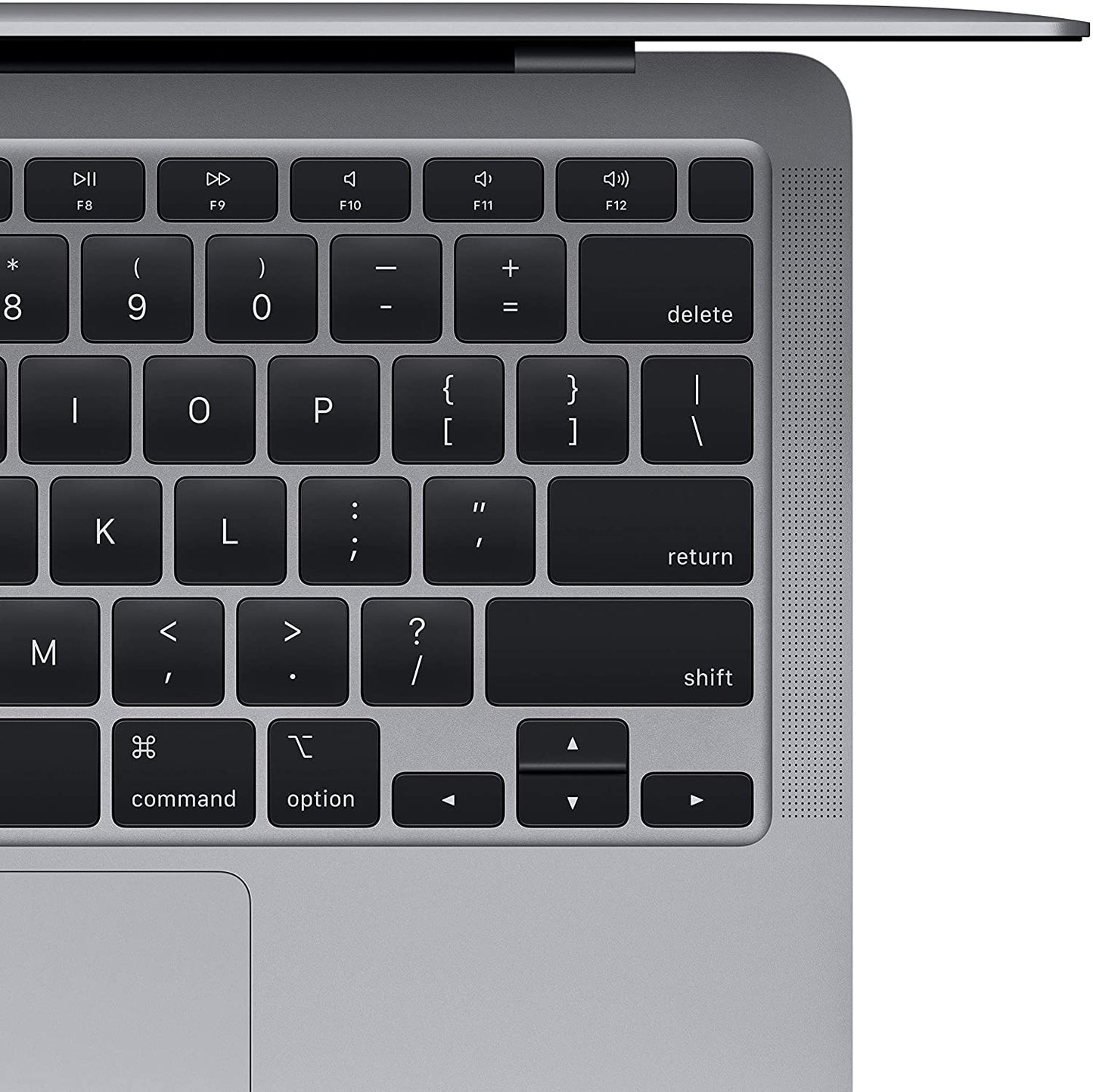 2020 Apple Macbook Air Laptop: Apple M1 Chip, 13” Retina Display, 8GB RAM, 256GB SSD Storage, Backlit Keyboard, Facetime HD Camera, Touch ID. Works with Iphone/Ipad; Space Gray