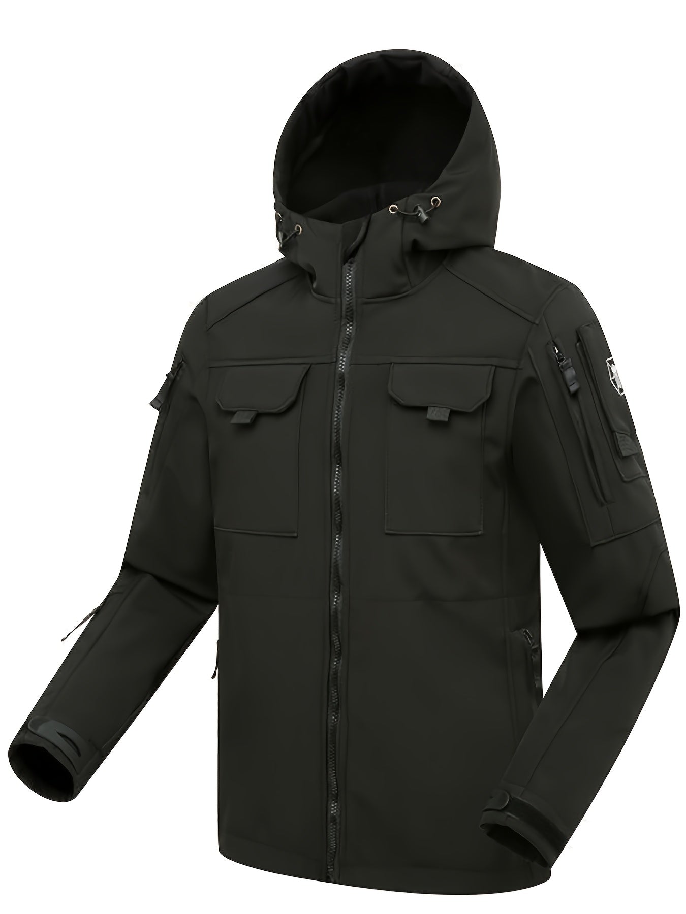 Տղամարդկանց համար նախատեսված բացօթյա սպորտաձևերի համար նախատեսված քամուց պաշտպանող և թավշյա փափուկ կոշիկ