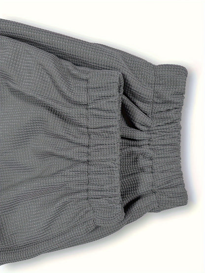 Տղամարդու առօրյա երկար թևքերով տպագիր կոստյումի հավաքածու