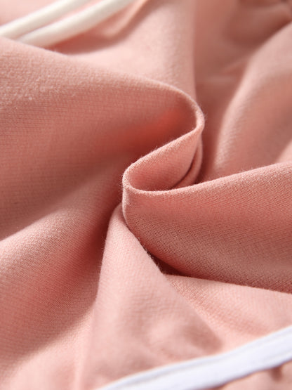 Կոնտրաստ կապող պատահական սպորտային շորտեր, ազատ շորտեր, կանացի ակտիվ հագուստ