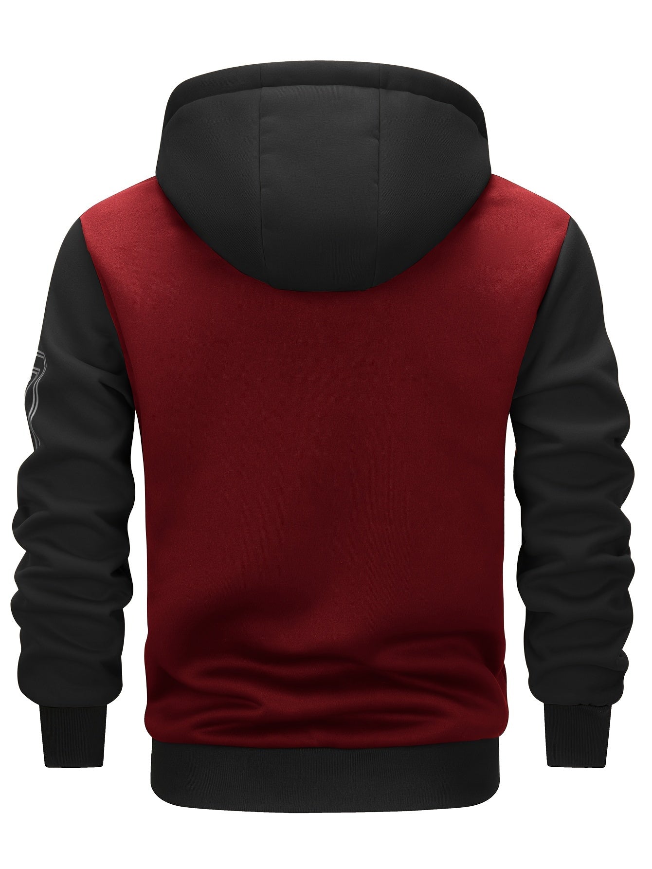 Տղամարդու «ԲՐՈՒՔԼԻՆ» նախշերով գունային արգելափակումներով գլխարկով բաճկոն, գարնանային և աշնանային զբոսանքի համար նախատեսված առօրյա պրեպի ոճի վերարկու՝ որպես նվեր