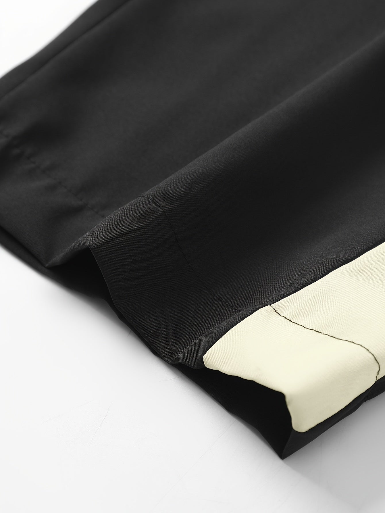 Տղամարդու սպորտային, առօրյա բաճկոնի և տաբատի հավաքածու, երկգույն միահյուսված տառային նախշերով, ոճային, բոլոր եղանակների համար նախատեսված, մարզիկների կողմից նախընտրելի TZ6062