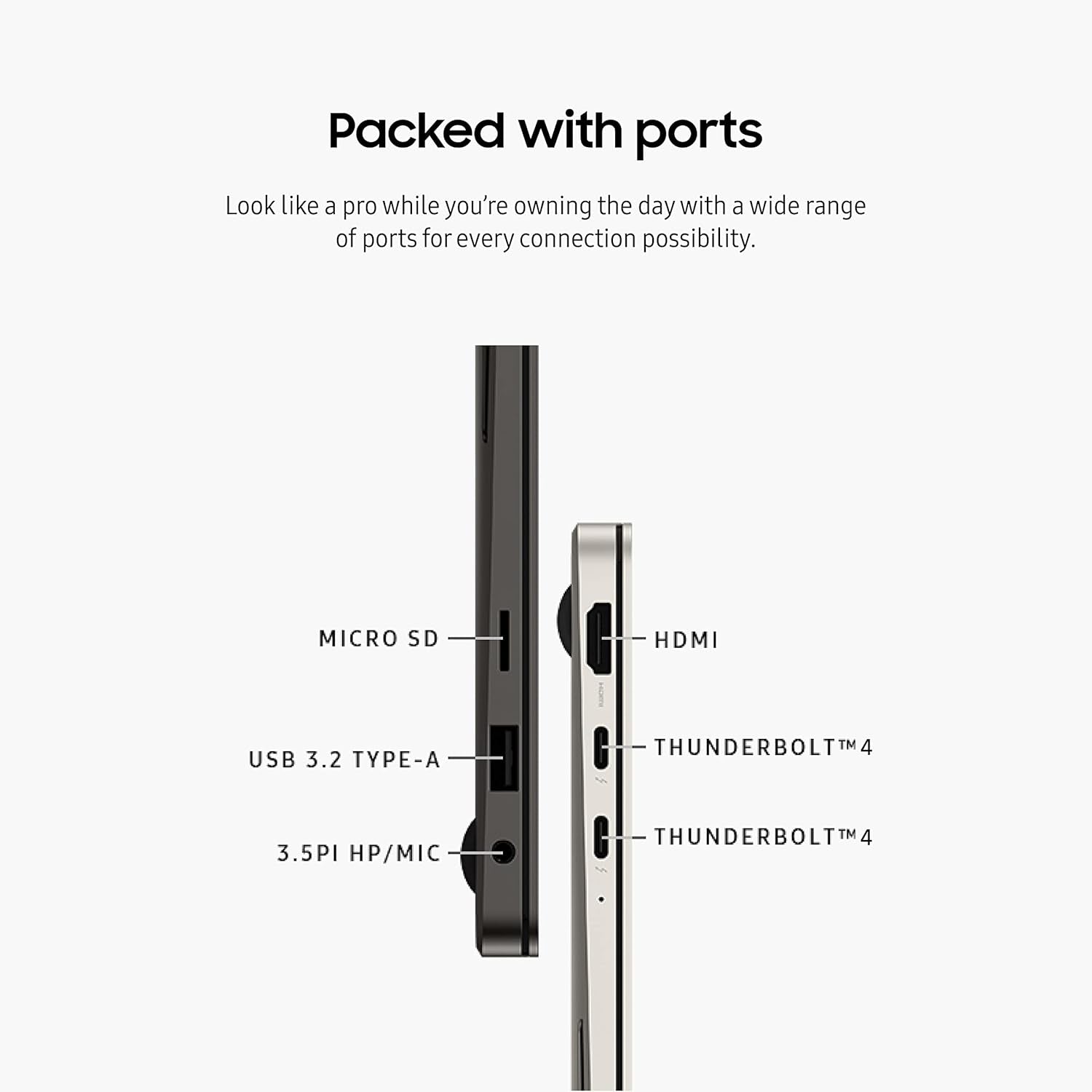 SAMSUNG 14” Galaxy Book3 Pro Laptop Computer, 13Th Gen Intel Core I7-1360P Processor / 16GB / 1TB, 3K AMOLED Screen, 120Hz, Fingerprint Reader, FHD Webcam, 2023 Model, NP940XFG-KA1US, Beige