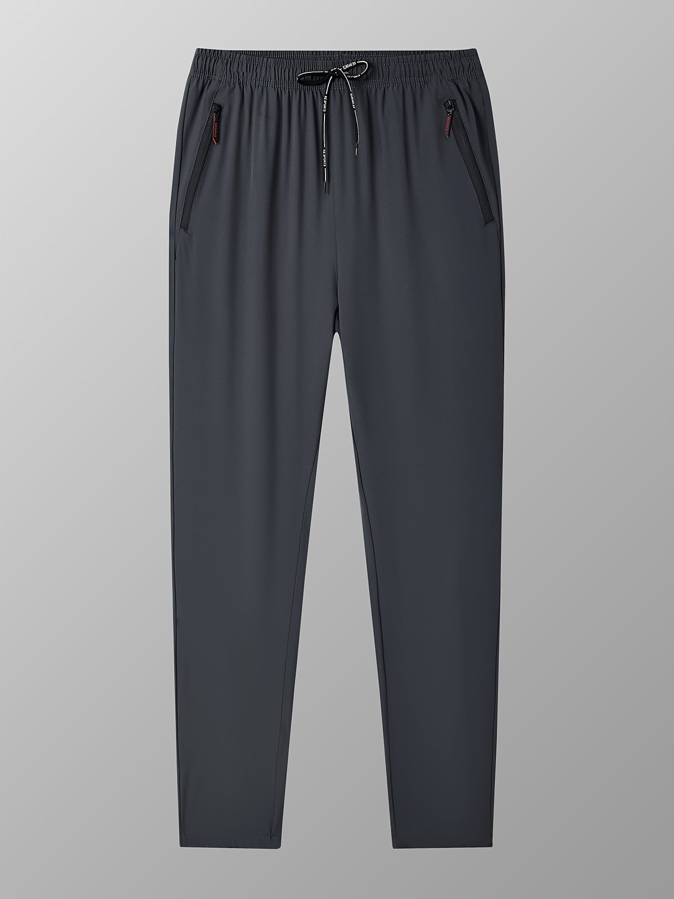 2pcs Men's Casual Pants, Fashion Trend Ultra-light Breathable Long Pants, Quick Dry Fabric Sports Pants