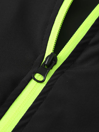 Տղամարդու առօրյա, պատչվորք սպորտային կոստյում՝ հարմարավետ և լավ կրելու համար, վերարկու և երկար տաբատ մարզահագուստ