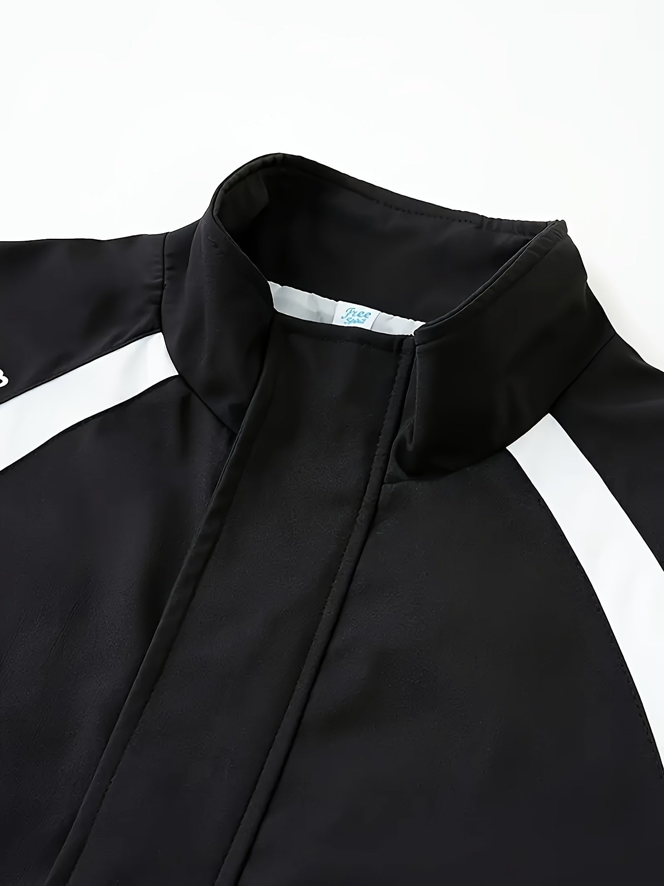 2025 թվականի նոր սպորտային հավաքածու տղամարդկանց համար՝ գարնանային և աշնանային, նորաձև, տպագիր բաճկոն, 100% պոլիեսթեր, փափուկ գործվածք, լվացքի մեքենայով լվացվող, սպորտային ազատ վազքի համազգեստի 2 հատանոց հավաքածու, դեռահասների համար