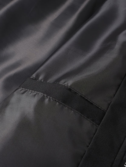 Տղամարդու առօրյա աշխատանքային բաճկոնի և տաբատի հավաքածու, միագույն, երկար թևքերով, սովորական չափսի, գրպաններով, գարնան/աշնան համար, առօրյա հագուստ, առօրյա հագուստ|Առօրյա ոճ|Միագույն բաճկոն