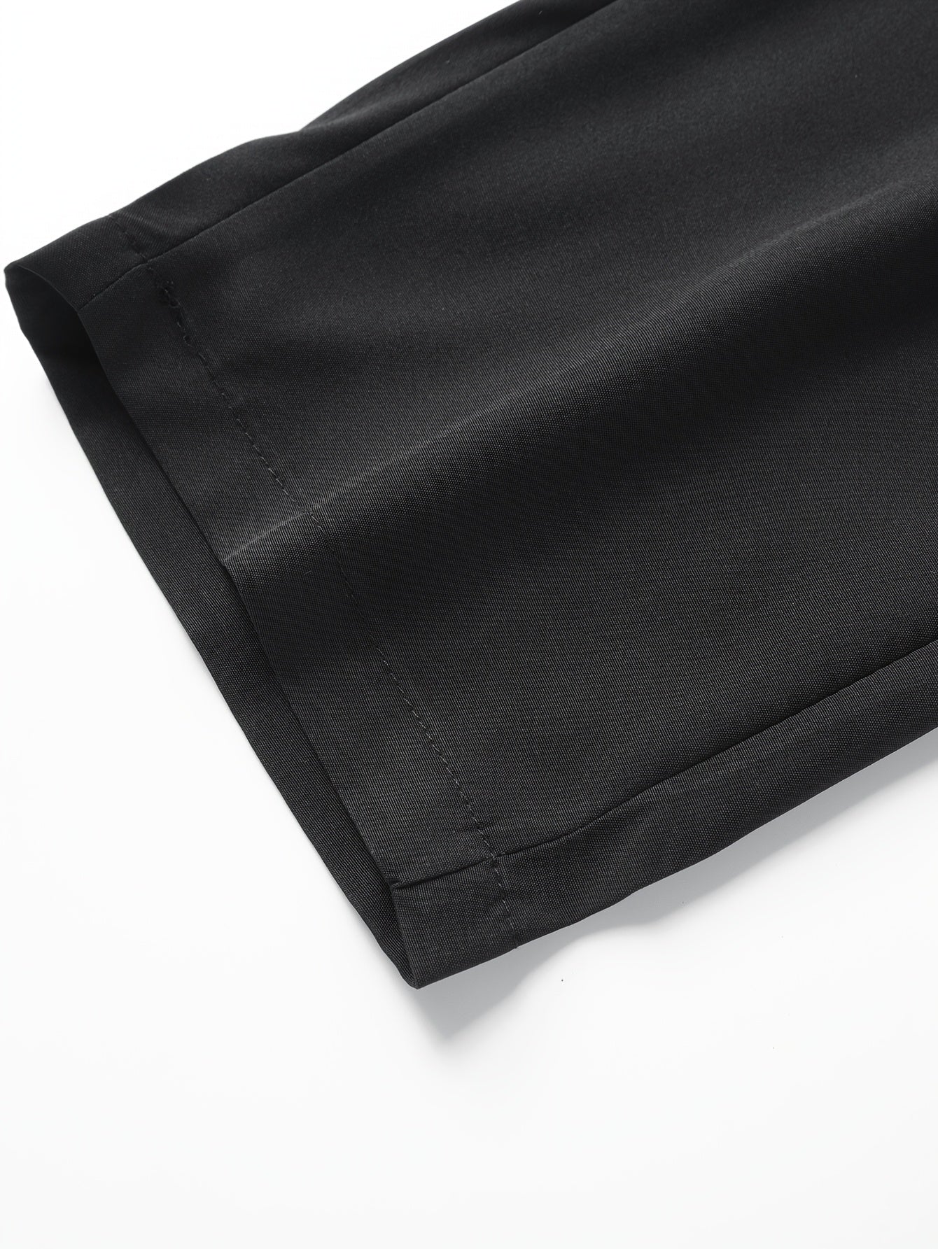 2 հատ Տղամարդկանց թեթև ջոջեր - արագ չորացող շնչող պոլիեսթեր, ոճային «PRINCESS» տպագրություն գոտկատեղով և կայծակաճարմանդ գրպաններով, Սև պատահական սպորտային տաբատ ամենօրյա հագուստի համար, կարգավորելի հարմարավետ տաբատ | Նորաոճ տպագիր ջոջեր | Ս