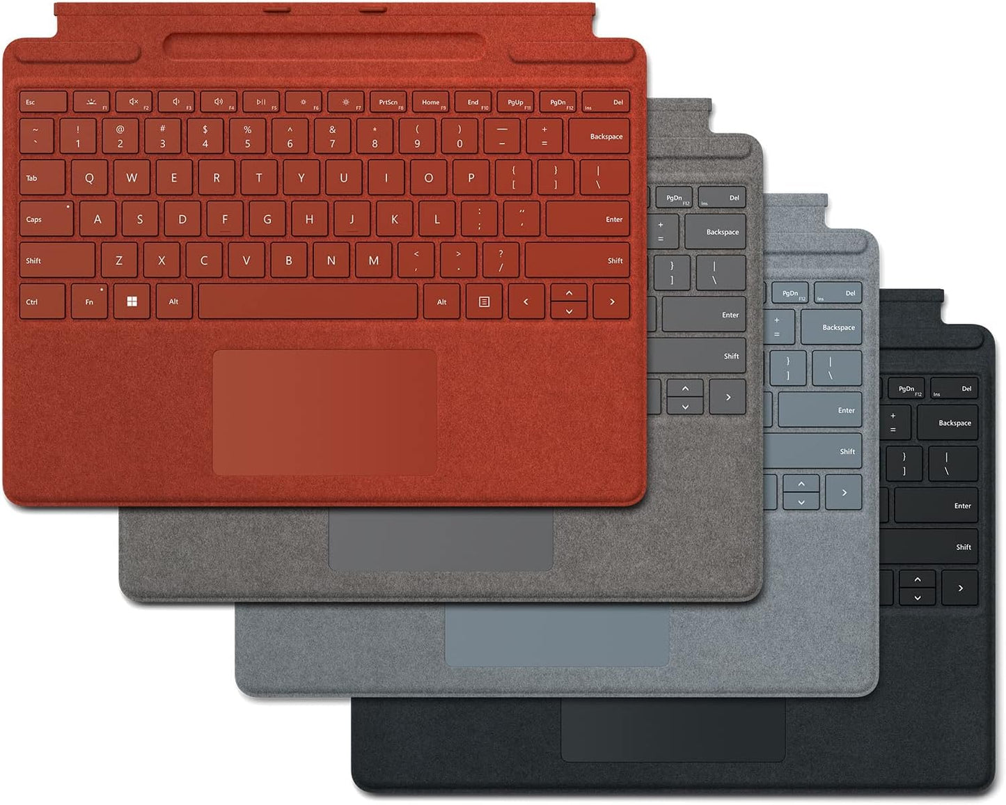 Microsoft Surface Pro Signature Keyboard - Poppy Red