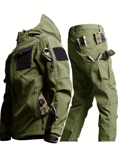 Տղամարդկանց համար նախատեսված բացօթյա սպորտաձևերի համար նախատեսված քամուց պաշտպանող և թավշյա փափուկ կոշիկ