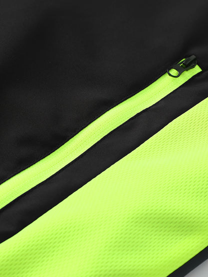 Comfortable Men's Casual Patchwork Sport Suit Jacket and Trousers Tracksuit, Streetwear Set, Casual Sportswear, Sporty Look, Stylish Tracksuit, Quality Stitching, Comfortable Fabric, Twopiece Suit, Matching Outfit, Urban Styl