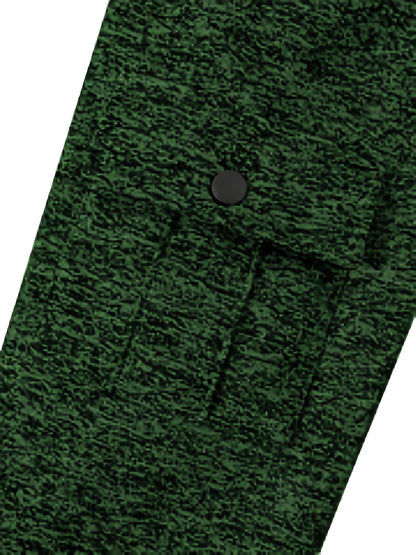 Տղամարդու առօրյա սպորտային վերնաշապիկի և տաբատի հավաքածու՝ կայծակաճարմանդով, լարով, բրդյա ծածկույթով՝ պոլիեսթերի խառնուրդով, լվացքի մեքենայով լվացվող