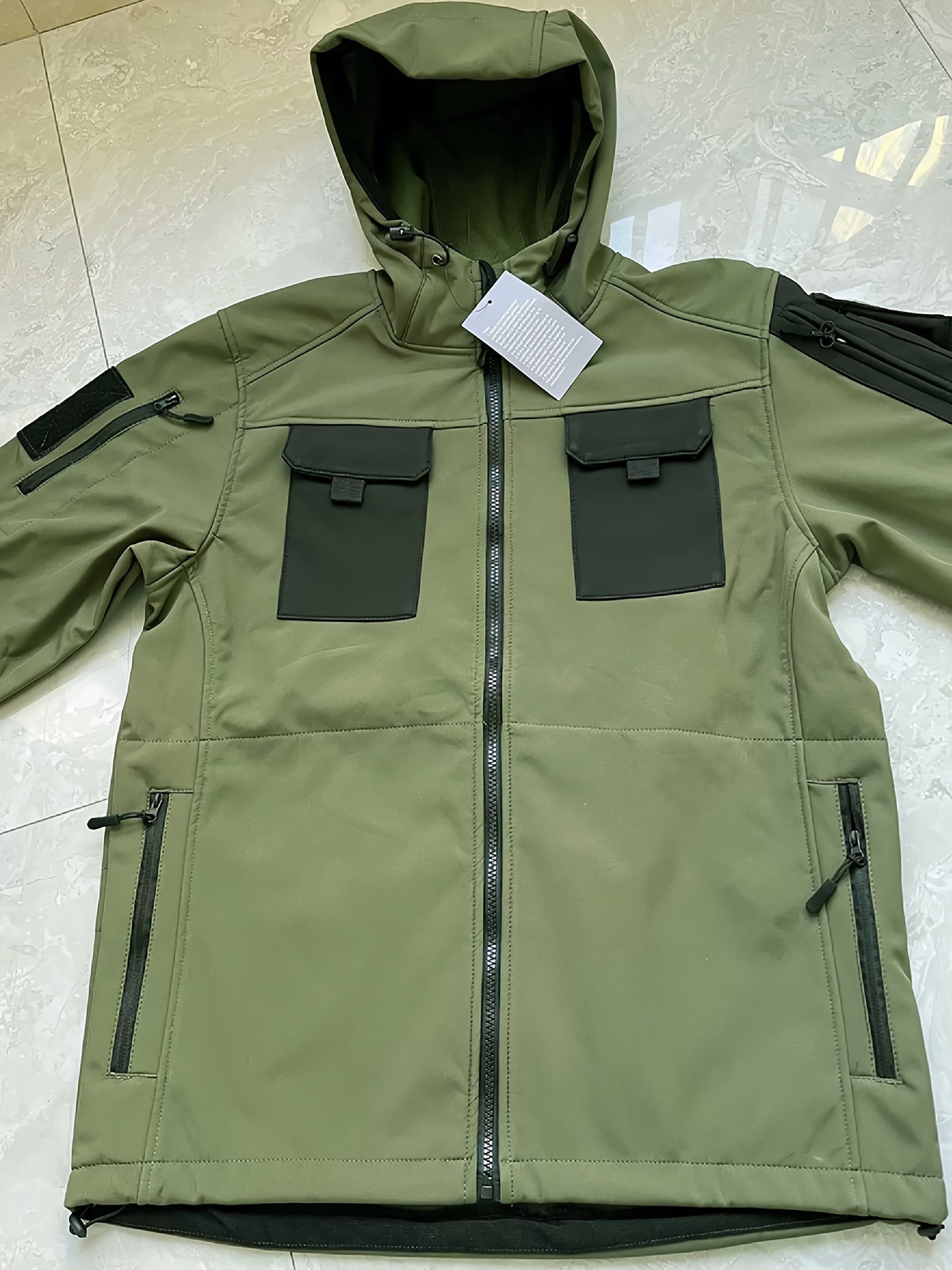 Տղամարդկանց համար նախատեսված բացօթյա սպորտաձևերի համար նախատեսված քամուց պաշտպանող և թավշյա փափուկ կոշիկ