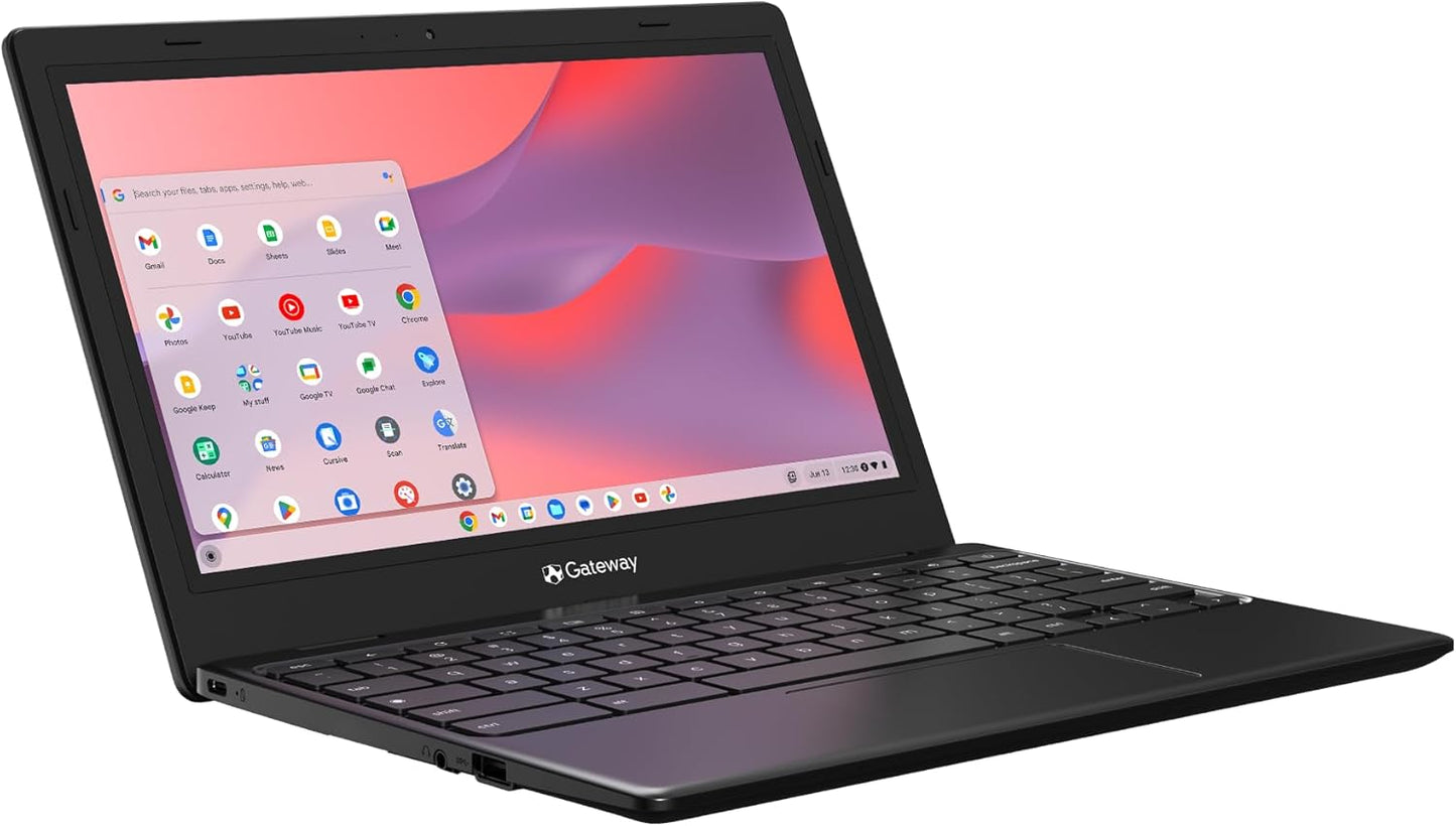Acer Gateway Chromebook 311 CBO311-1H-C1MX Laptop | Intel Celeron N4500 | 11.6" HD (1366 X 768) Display | 4GB LPDDR4X | 64GB Emmc | Wi-Fi 5 802.11Ac | Chrome OS | Star Black