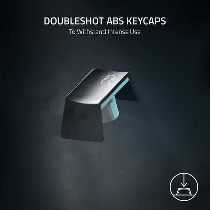 Razer Blackwidow V3 Mini Hyperspeed 65% Wireless Mechanical Gaming Keyboard: Green Mechanical Switches Tactile & Clicky - Doubleshot ABS Keycaps - Chroma RGB - up to 200 Hr Battery - Snap Tap