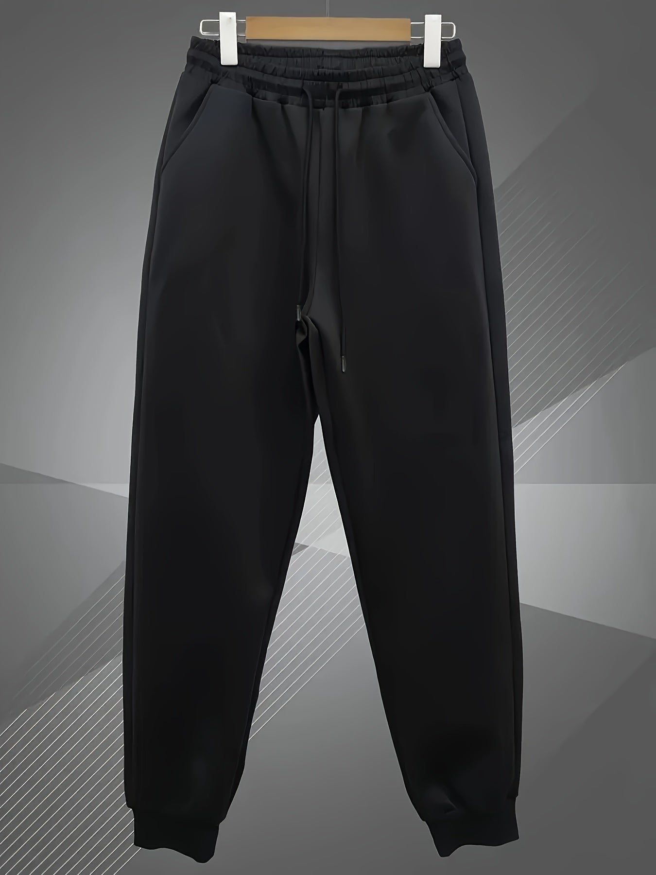 Տղամարդու առօրյա աշխատանքային բաճկոնի և տաբատի հավաքածու, միագույն, երկար թևքերով, սովորական չափսի, գրպաններով, գարնան/աշնան համար, առօրյա հագուստ, առօրյա հագուստ|Առօրյա ոճ|Միագույն բաճկոն