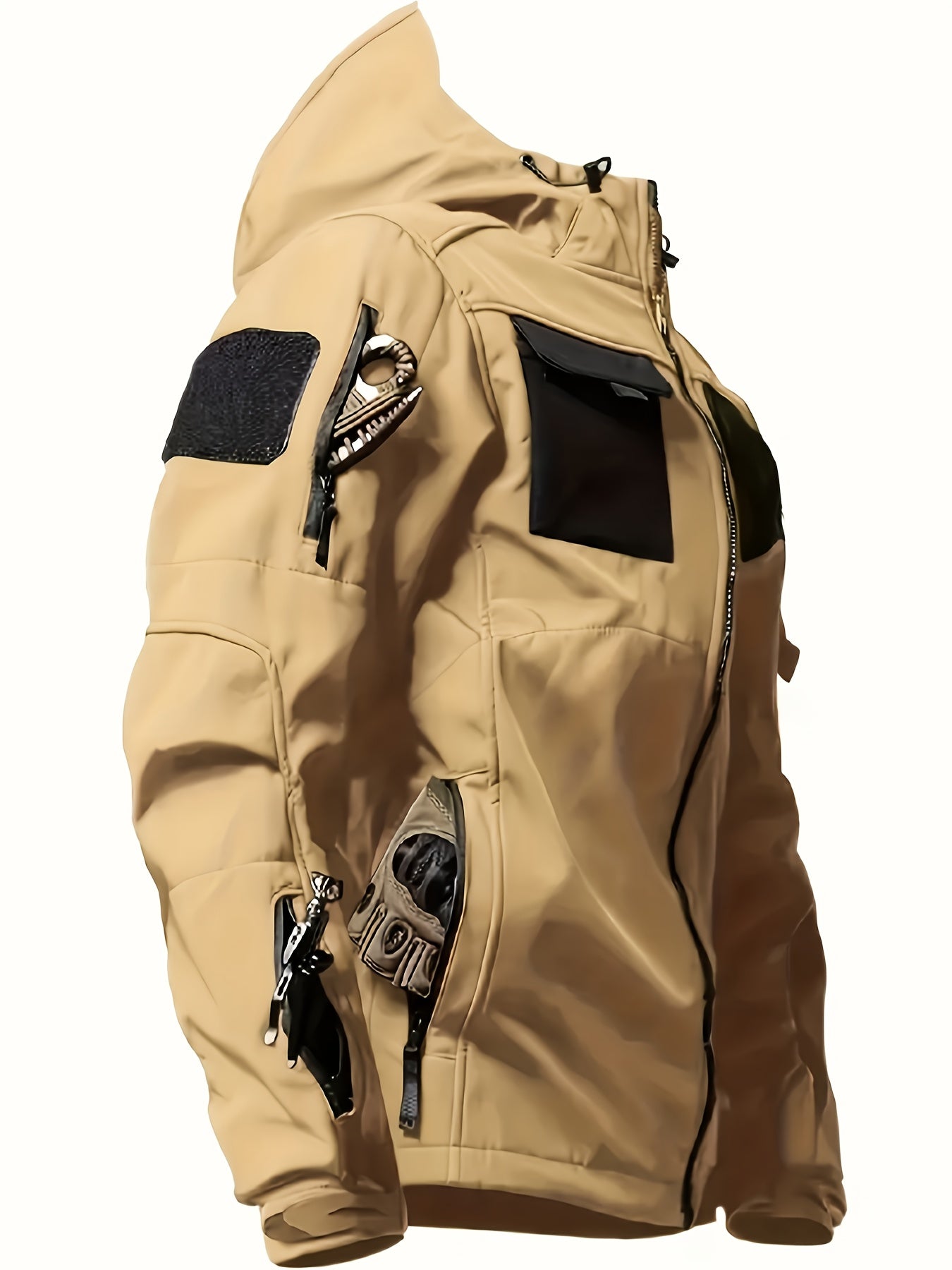 Տղամարդկանց համար նախատեսված բացօթյա սպորտաձևերի համար նախատեսված քամուց պաշտպանող և թավշյա փափուկ կոշիկ