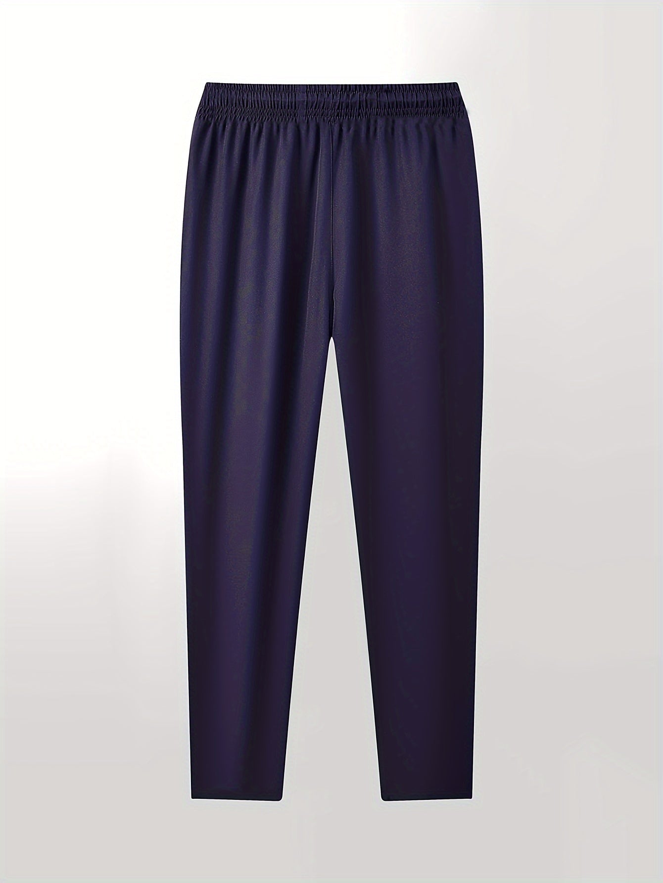 2pcs Men's Casual Pants, Fashion Trend Ultra-light Breathable Long Pants, Quick Dry Fabric Sports Pants