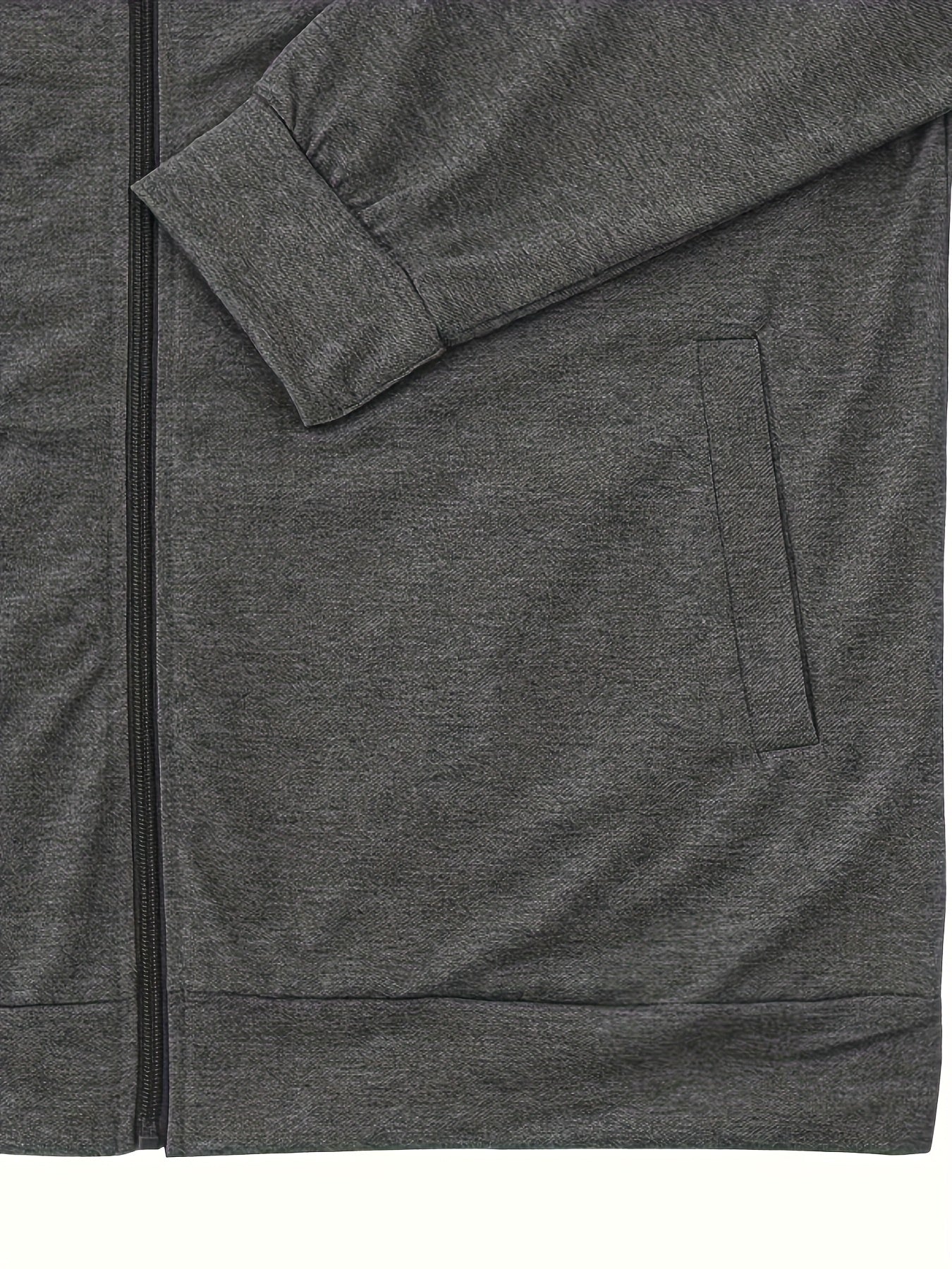 Տղամարդու թեթև, կանգնած օձիքով բաճկոն՝ ձիթապտղի կանաչ, փափուկ, կայծակաճարմանդով բաճկոն՝ գրպաններով, սովորական չափսի՝ գարնանային/աշնանային արշավների և առօրյա բացօթյա հագուստի համար, արշավային պարագաներ