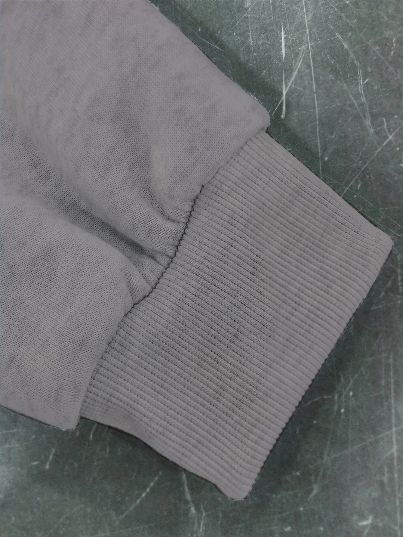 Women's Casual Heather Gray Half-Zip Sweatshirt - Soft Polyester & Elastane Blend, Long Sleeve, Stand Collar, Machine Washable - Perfect for Spring/Fall - ayq