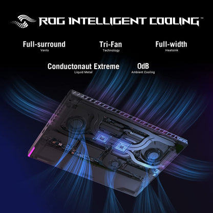 ASUS ROG Strix G16 Gaming Laptop, 16” 16:10 FHD 165Hz Display, NVIDIA® Geforce RTX™ 4060, Intel Core I7-13650Hx, 16GB DDR5, 1TB Pcie Gen4 SSD, Wi-Fi 6E, Windows 11, G614JV-AS74