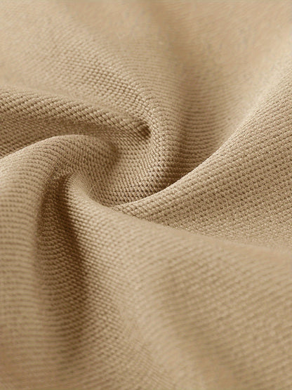 Գարնանային և աշնանային տղամարդկանց առօրյա սպորտային միագույն կոստյում