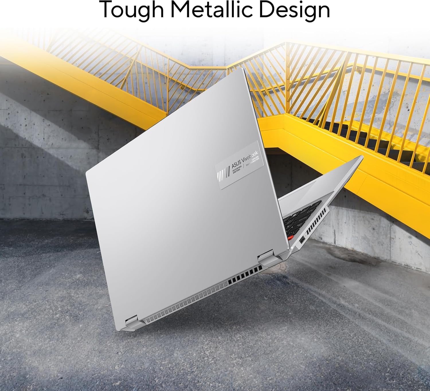 ASUS Vivobook S 16 Flip 16” WUXGA Touch Laptop, AMD Ryzen™ 7 7730U, AMD Radeon™ Vega 7 Graphics, 16GB Memory, 512GB SSD, Cool Silver, TN3604YA-AS76