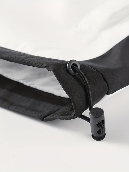 2025 թվականի նոր սպորտային հավաքածու տղամարդկանց համար՝ գարնանային և աշնանային, նորաձև, տպագիր բաճկոն, 100% պոլիեսթեր, փափուկ գործվածք, լվացքի մեքենայով լվացվող, սպորտային ազատ վազքի համազգեստի 2 հատանոց հավաքածու, դեռահասների համար