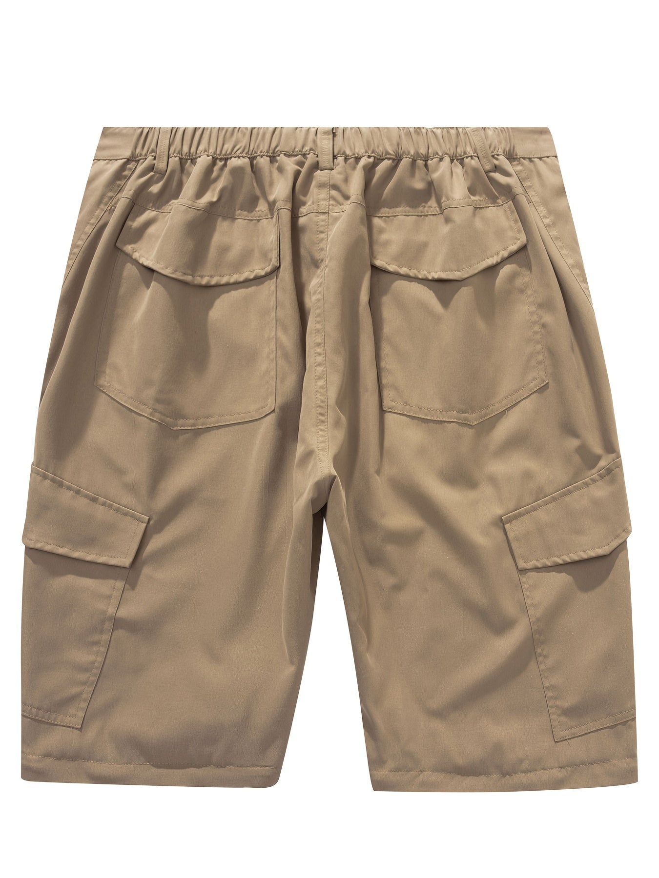 Men's Convertible Hiking Pants - Durable, Zip-Off Cargo Trousers for Fishing & Running, Casual Outdoor Wear with Pockets - ayq