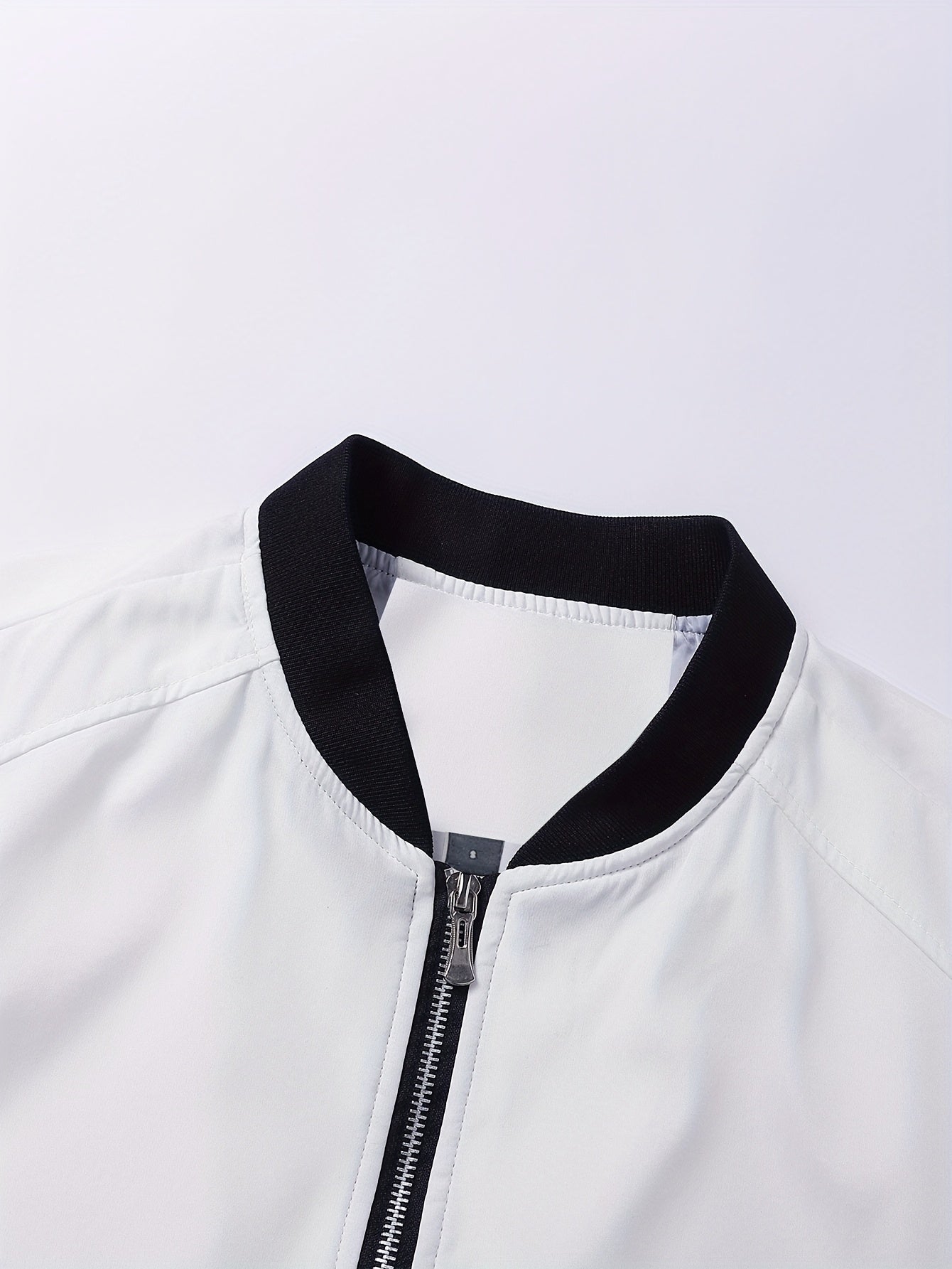 Տղամարդու առօրյա աշխատանքային բաճկոնի և տաբատի հավաքածու, միագույն, երկար թևքերով, սովորական չափսի, գրպաններով, գարնան/աշնան համար, առօրյա հագուստ, առօրյա հագուստ|Առօրյա ոճ|Միագույն բաճկոն