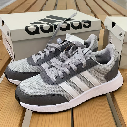 Adidas Women'S Sporty Low-Top Casual Sneakers - Breathable Fabric Upper, Cushioned Comfort  Durable Rubber Sole, All-Season Versatile Shoes for Gym, Walking, Casual Attire - Grey IG6553, Gym Shoes, Sleek Design, Comfortable