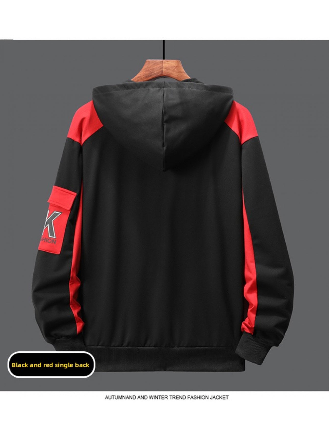 2pcs Men'S Sporty Hoodie Set with Drawstring Hooded Jacket and Cuffed Pants - Black & White Casual Streetwear, All-Season Comfort, Trendy Brand Design, Comfortable Clothing | Trendy Casual Wear | Zippered Hoodie, Sweater Hood