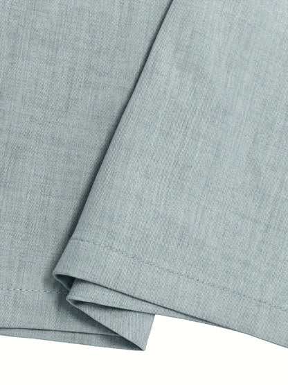 Նորաձև դիզայնով միագույն վերնաշապիկի և լայն տաբատի հավաքածու, էլեգանտ հանդերձանք