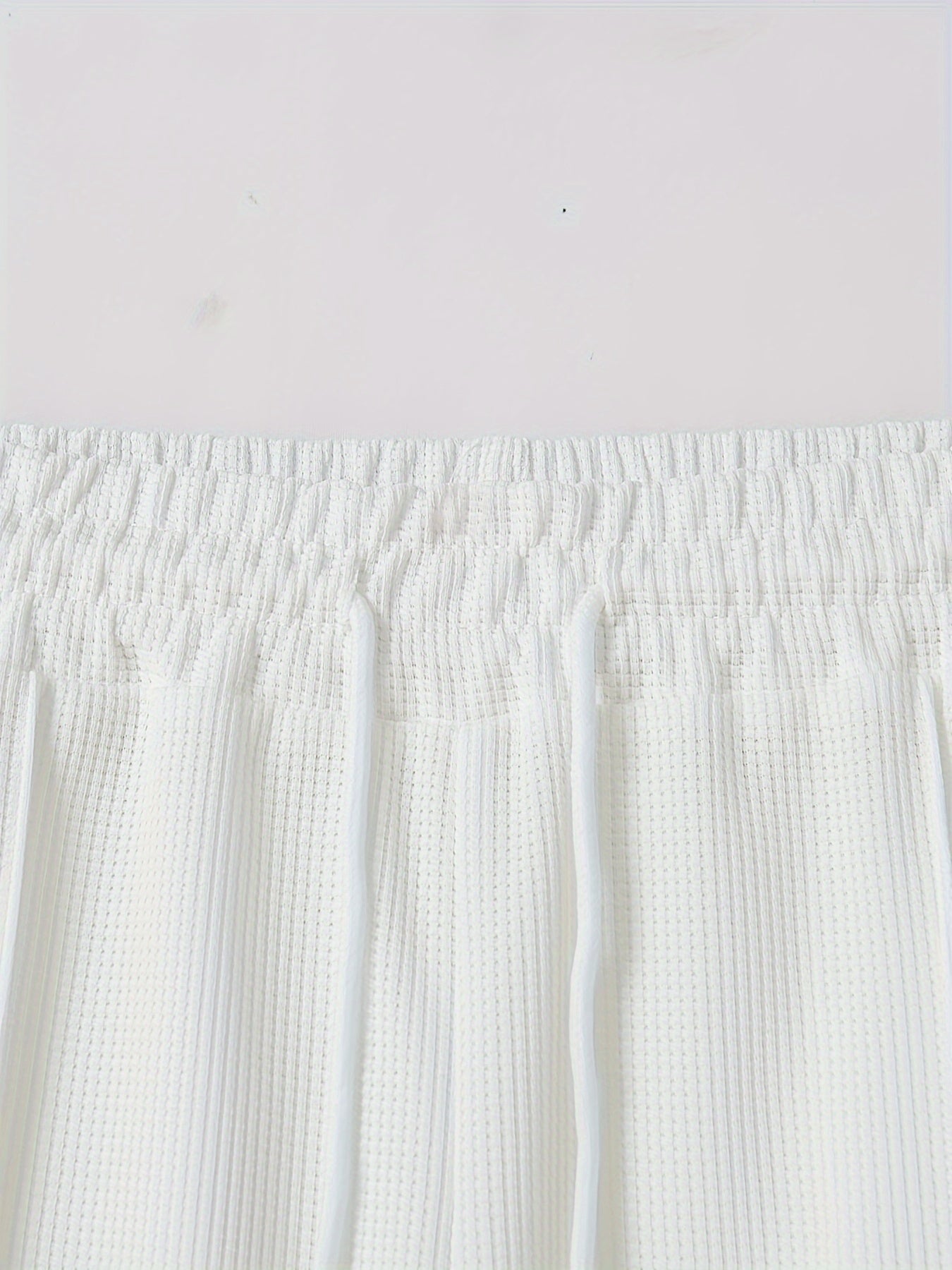 Բեյսբոլի օձիքով բաճկոնի և տաբատի հավաքածու՝ վաֆլի գործվածքից