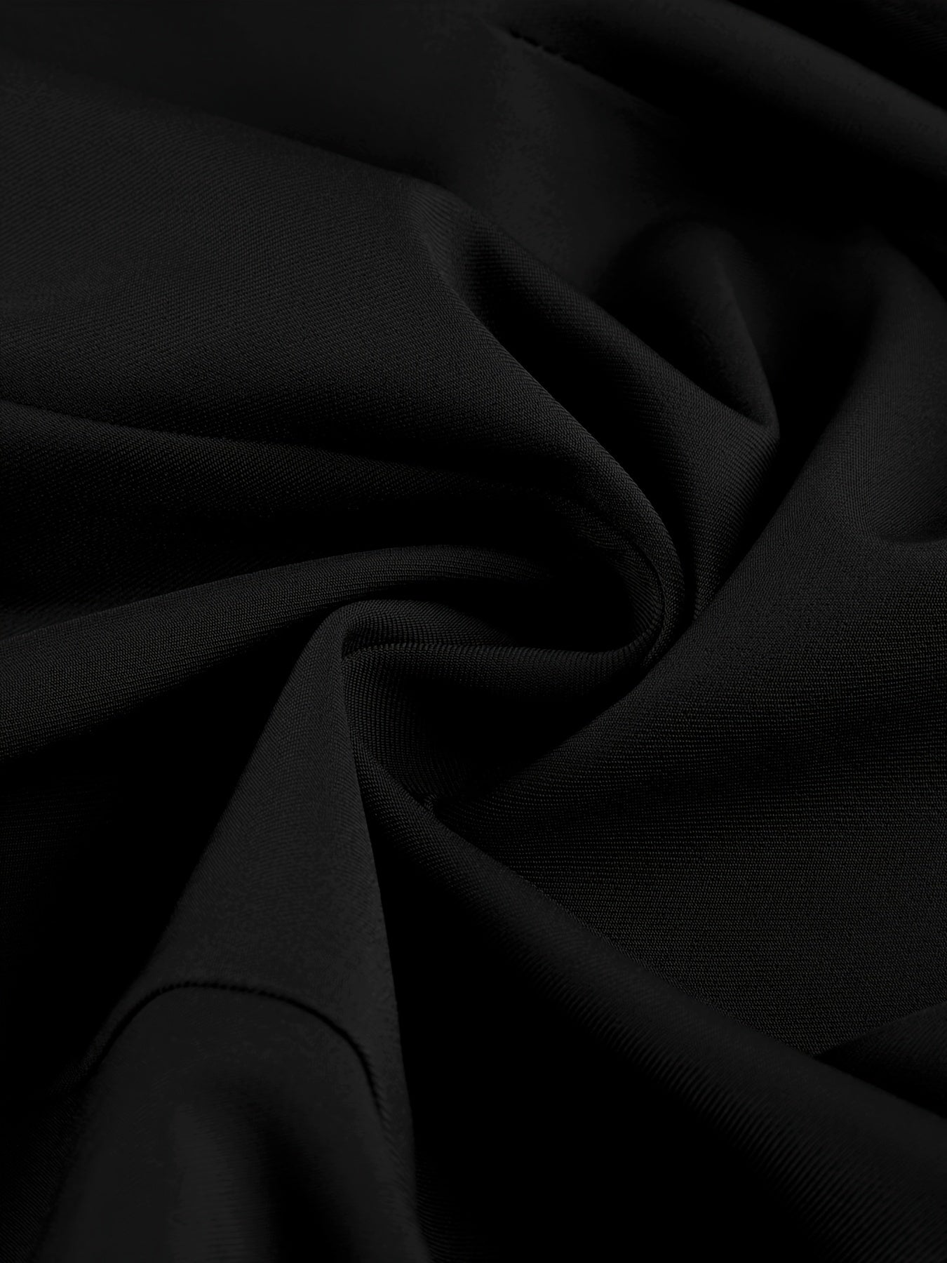 Միագույն ոճային տաբատներ, կոճակներով առջևի կեղծ գրպաններով անթև բաճկոն և բարձր իրանով ծալքավոր տաբատներ, կանացի հագուստ