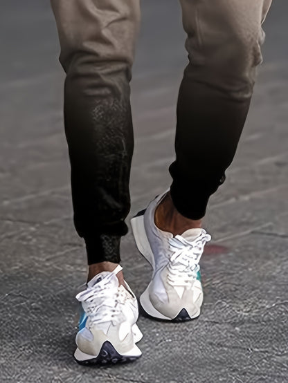 [Շուլեշու OBM] Գուրենյաո երկարաթև կոստյում տղամարդու բարակ, բացօթյա աշխատանքի և գործուղումների համար նախատեսված բաճկոն և տաբատ, երկկտոր կոստյում, գեղեցիկ և նորաձև գրադիենտային հագուստի ամբողջական հավաքածու