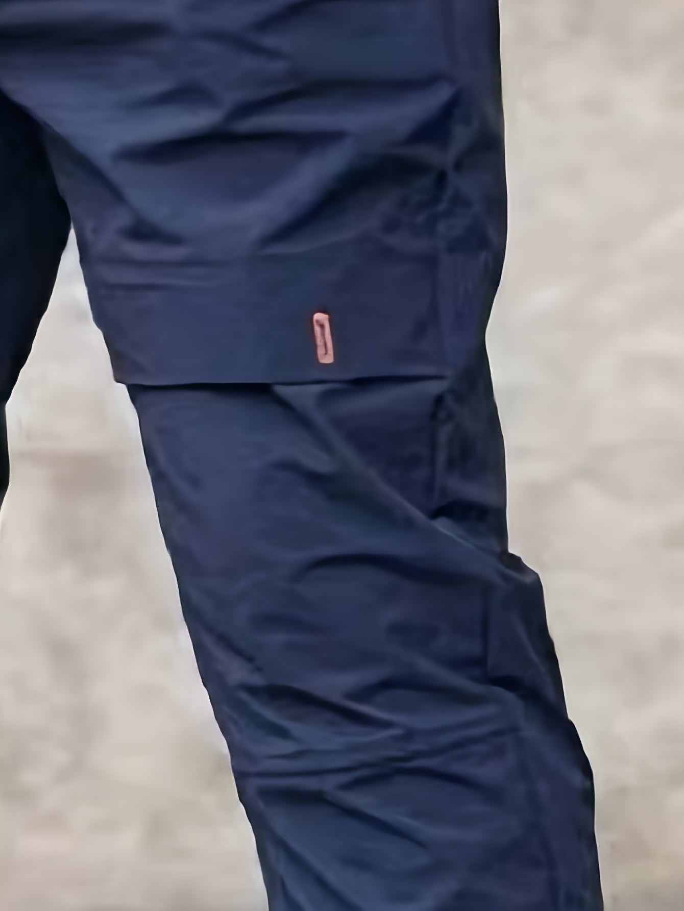 Տղամարդկանց պատահական պարաններով ջոջեր, 100% պոլիեսթեր չձգվող գործվածք, այբուբենի տպագրությամբ դետալներով սովորական տաբատ, 100% պոլիեսթեր, նորաձև աշխատանքային հագուստ