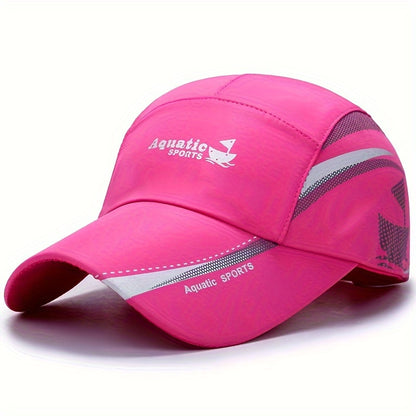 Unisex կարգավորվող պոլիեսթեր բեյսբոլի գլխարկ՝ բադի լեզվով, արևապաշտպան բացօթյա ձկնորսական գլխարկ, միայն ձեռքի լվացում, հյուսված, ձգվող փակում, տեղադրված է գարուն/աշուն սեզոնին