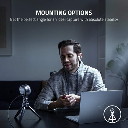 Webcam with Microphone Webcam 1080P, USB Computer Web Camera with Auto Light Correction, Wide-Angle Streaming PC Webcams, Compatible with Skype/Zoom/Google Hangouts/Facetime/Windows (Black) (Black4)