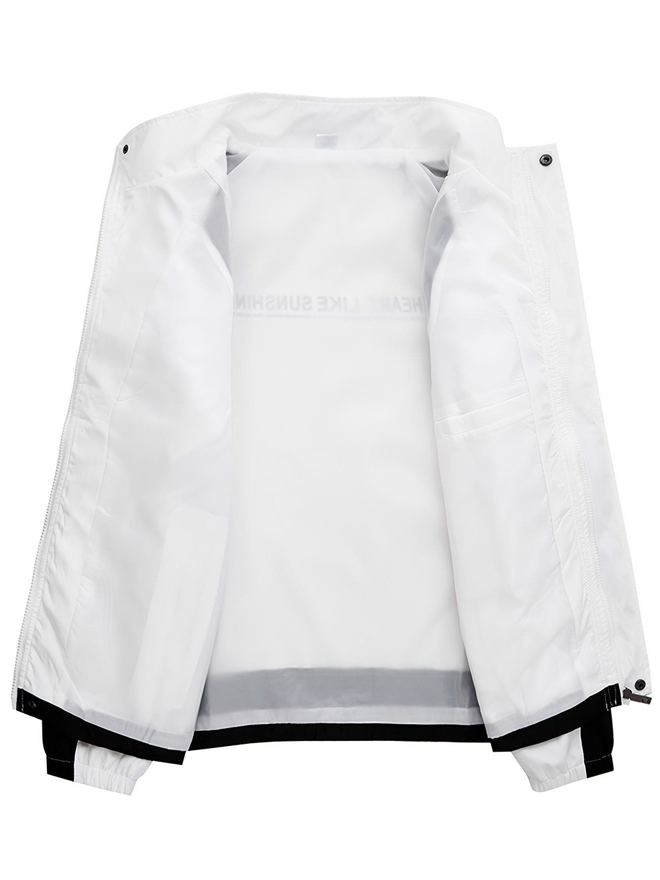 2025 թվականի նոր սպորտային հավաքածու տղամարդկանց համար՝ գարնանային և աշնանային, նորաձև, տպագիր բաճկոն, 100% պոլիեսթեր, փափուկ գործվածք, լվացքի մեքենայով լվացվող, սպորտային ազատ վազքի համազգեստի 2 հատանոց հավաքածու, դեռահասների համար