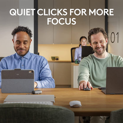 Logitech MX Anywhere 3S Compact Wireless Mouse, Fast Scrolling, 8K DPI Any-Surface Tracking, Quiet Clicks, Programmable Buttons, USB C, Bluetooth, Windows PC, Linux, Chrome, Mac - Graphite