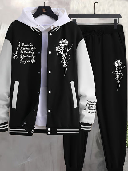 Տղամարդու սպորտային բաճկոն վարդագույն բեյսբոլի կոստյում - Xingfan OBM