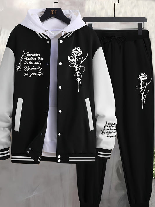 Տղամարդու սպորտային բաճկոն վարդագույն բեյսբոլի կոստյում - Xingfan OBM