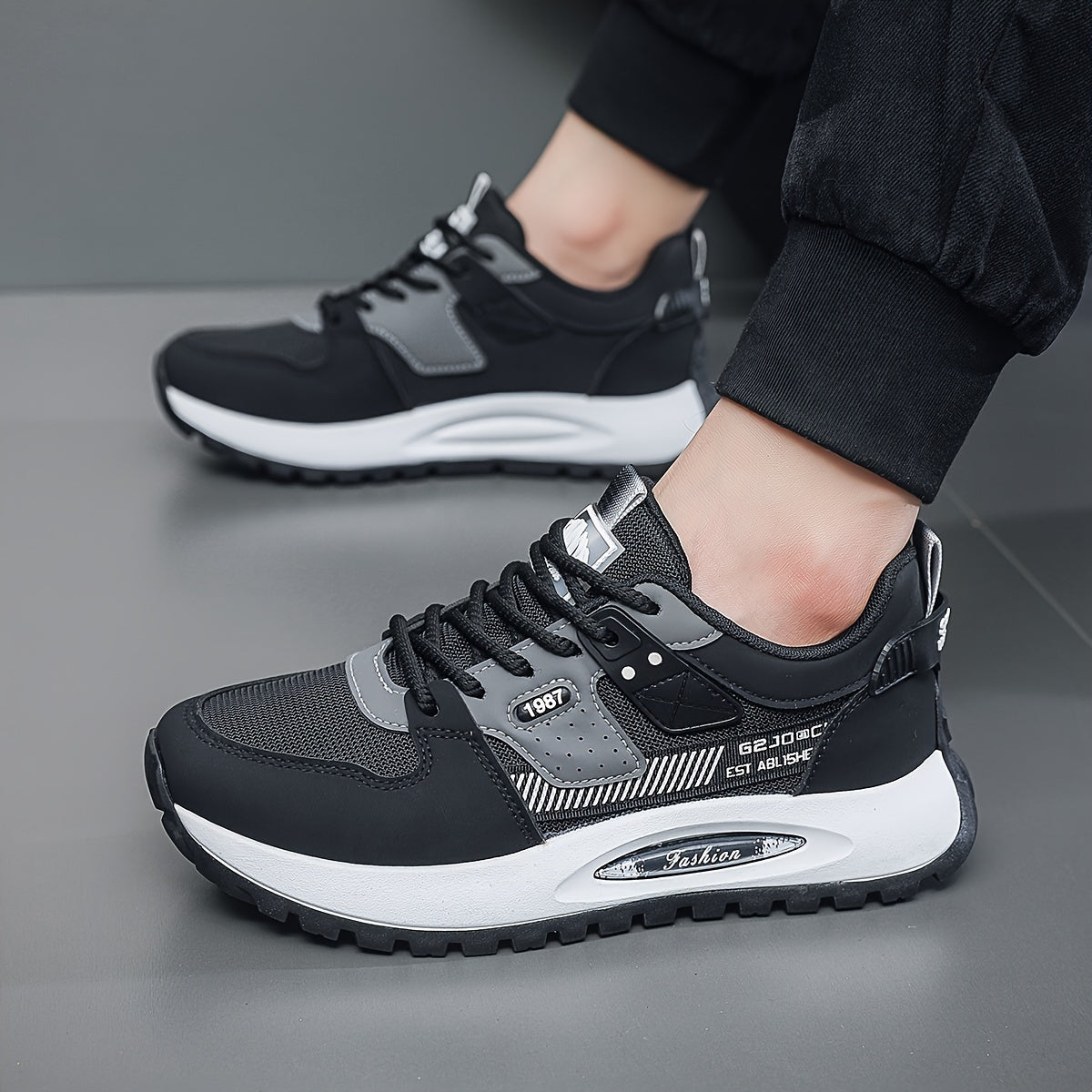 Men's Casual Skateboard Shoes, Colorful and Trendy for All Seasons