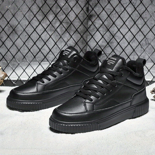 Men's & Unisex (for also) Winter-Ready High-Top Boots/Shoes with Thermal, -Slip Thick Sole &  Upper - Cold-Resistant Round Toe for snow, ice, and Casual Attire - Durable Casual Footwear (Compatible with boots)