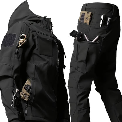 Տղամարդկանց համար նախատեսված բացօթյա սպորտաձևերի համար նախատեսված քամուց պաշտպանող և թավշյա փափուկ կոշիկ