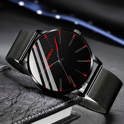 A Quartz Men'S Watch Plus an Accessory. - Ayq